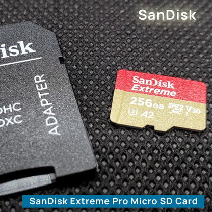SanDisk V30 Extreme Micro SD Card A2 U3 4K 64GB 128GB 256GB 512GB 1T Memory Card Flash TF for Steam Deck Switch DJI Camera Phone