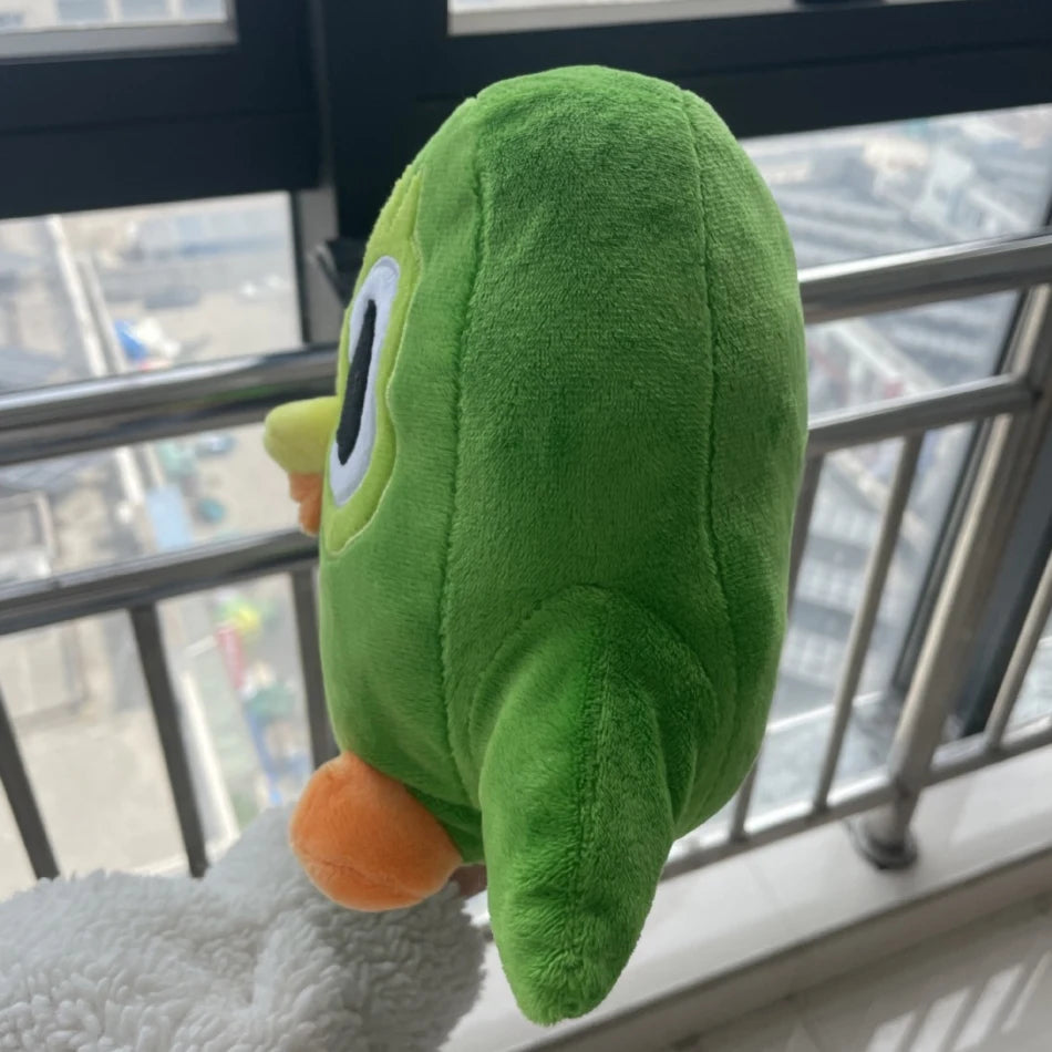 Lovely Green Duo Plushie of Duo The Owl Cartoon Anime Plush Toy Soft Stuffed Animal Plushie Dolls Children Birthday Gift