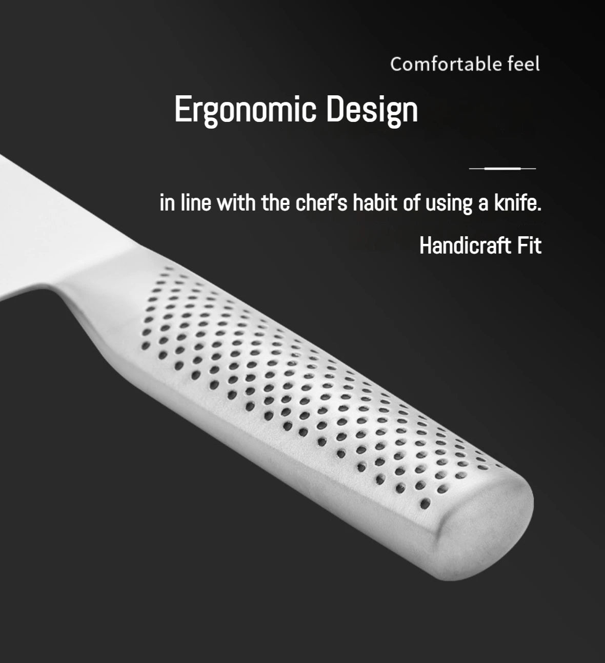 7 Inch Multifunctional Stainless Steel Simple Modern New Sturdy And Stable Chef's Knife For Home And Professional Kitchens