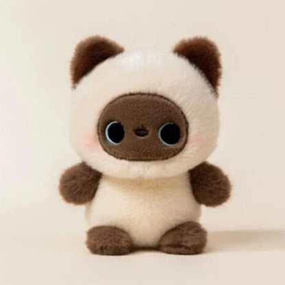 15CM Cute Animal Plush Toy Children Table Doll Ornaments Companion Doll Birthday Christmas Gifts Soft Sleeping Companion Kawaii