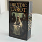 Druidic Tarot Cards 78pcs English Version Mysterious Divination Tarot Deck Board Game