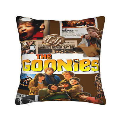Goonies Chocolate Slot and Gordi Pillow Case  Comfy Pillow Cover Novelty Cushion Cover For Living Room Bed Chair