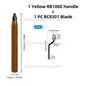 Deburring Trimming Tools RB1000 with Countersunk Chamfer Cutter BC6301/BC8301/BC1041/BC1651 Hand Carving Sharpen Trimmer