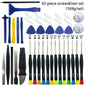 42 in 1 Mobile Phone Repair Tools Disassemble Repair Set For iPhone Screwdriver Combination Skid Multi Function Disassembly Kit
