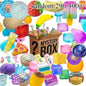 &100+Pcs Surprise Box Toys Novelty Stress Relief Assorted Squishy Figures Blind Box Fun Mystery Fidget  Stress Relief Surprise
