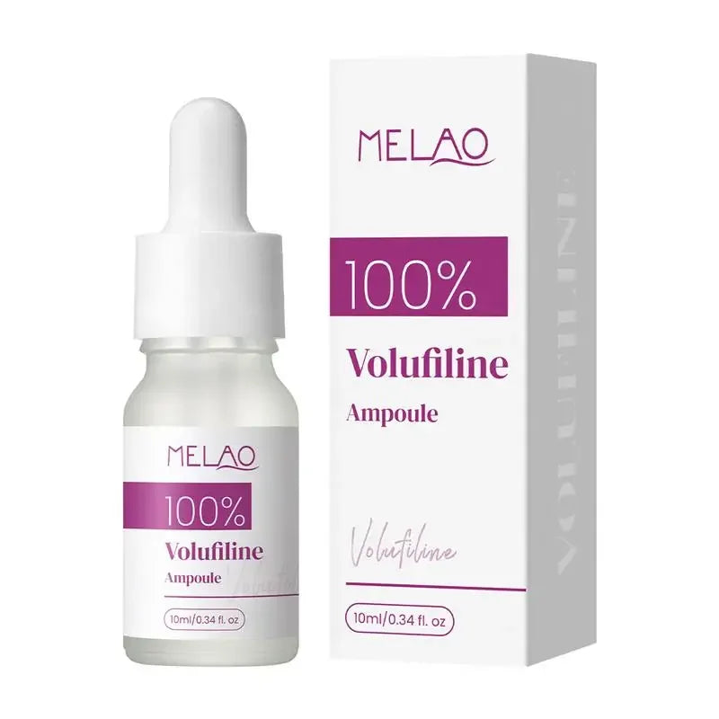 100% Pure Volufiline Plumping Ampoule Serum, Skin Care Essential for Facial Volume & Even Skin Tone, Fast-Absorbing Hydrating