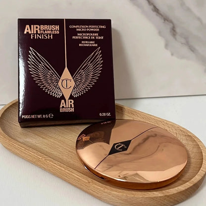 Charlotte Tilbury Brightening Oil-control Powder Compact Delicate And Long-lasting Silky Dual-color Blush To Contour The Face