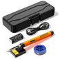USB Portable Intelligent Electric Soldering Iron Multifunctional Soldering Welding Pen with 300-400℃ Temperature Adjustment