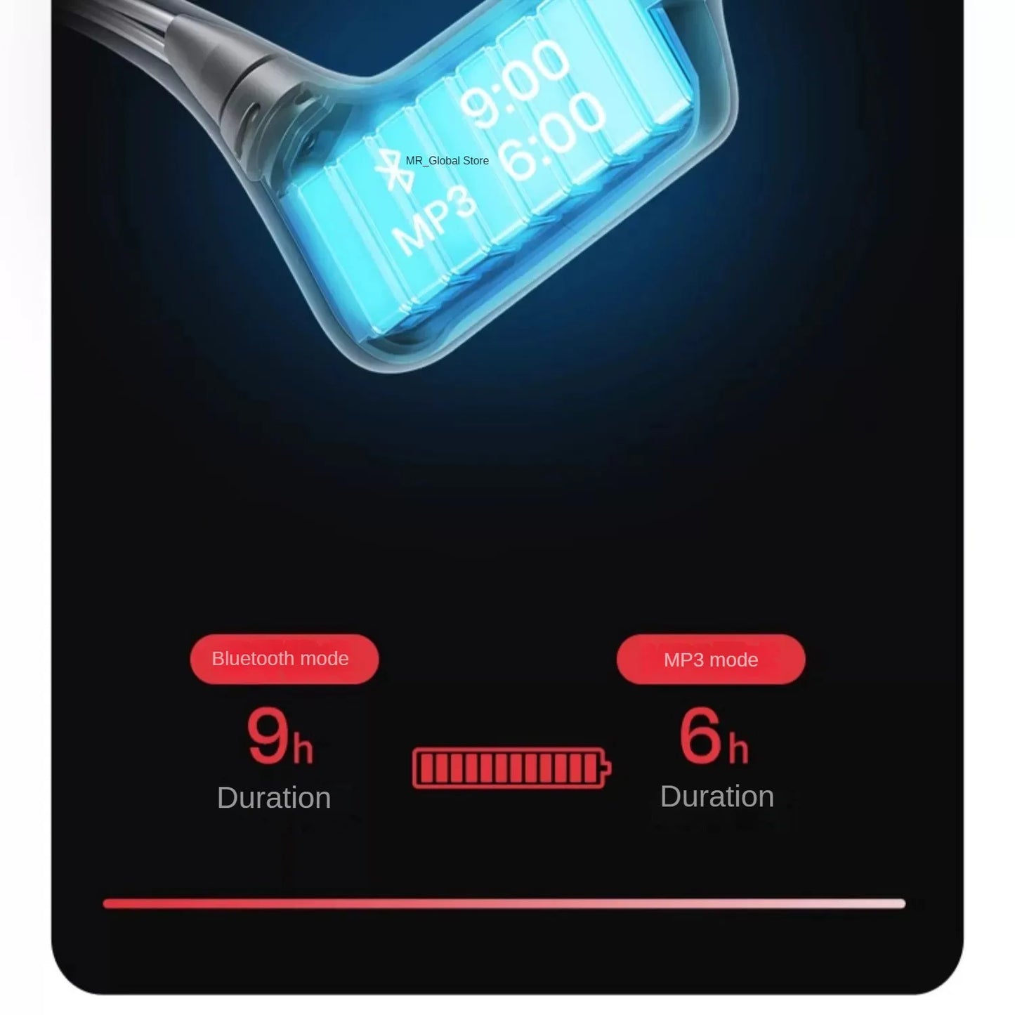Shokz OpenSwim Pro S710 słuchawki douszne z przewodnictwem kostnym do pływania Bluetooth wodoodporne IP68 tryb podwójny 32GB pojemności sportowe