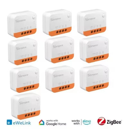 SONOFF ZBMINI-L2 Smart Switch Module No Neutral Wire Required Smart Home 2 Way Control Support EWeLink APP Alexa Google Home