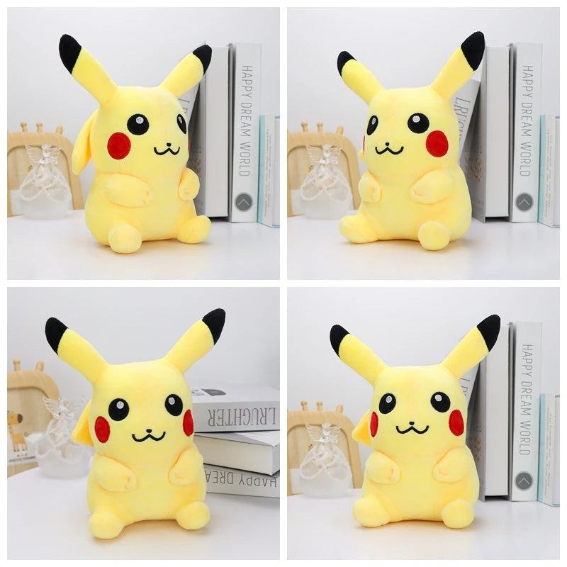 New Pokemon Pikachu Plush Toy Sprigatito Fuecoco Groudo Meowscarada Floragato Cinderace Keldeo Exegguto Shinx Stuff Peluche Doll