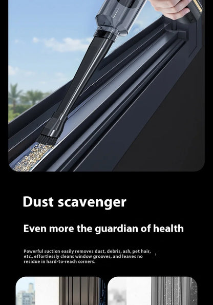 Car Vacuum Cleaner High Power Portable Handheld Wireless Brushless Motor Cleaning Machine Powerful Air Duster for Home Appliance