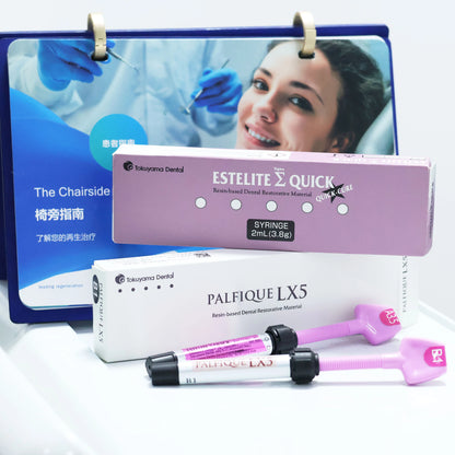 Tokuyama Dental Composite Resin Light Cure Multi Shade Universal Restorative Material Anterior Posterior Tooth Filling