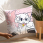 B-Boykisser Silly Cat Cute Pillow Case Plush Fabric Soft  Pillowcase Double Sided Print Cushion Cover Household Gifts