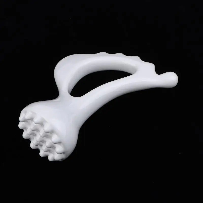 Ceramic Gua Sha Board Skin Scraping Tools Face Massager Whole Body Carving Body Guasha, Body Massage Tool~