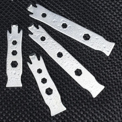 5/1x Fence Wire Twisting Tools Stainless Steel Wrench Heavy Duty Tensioning Tool for Garden Binding Wire Fence Twisting Fastener