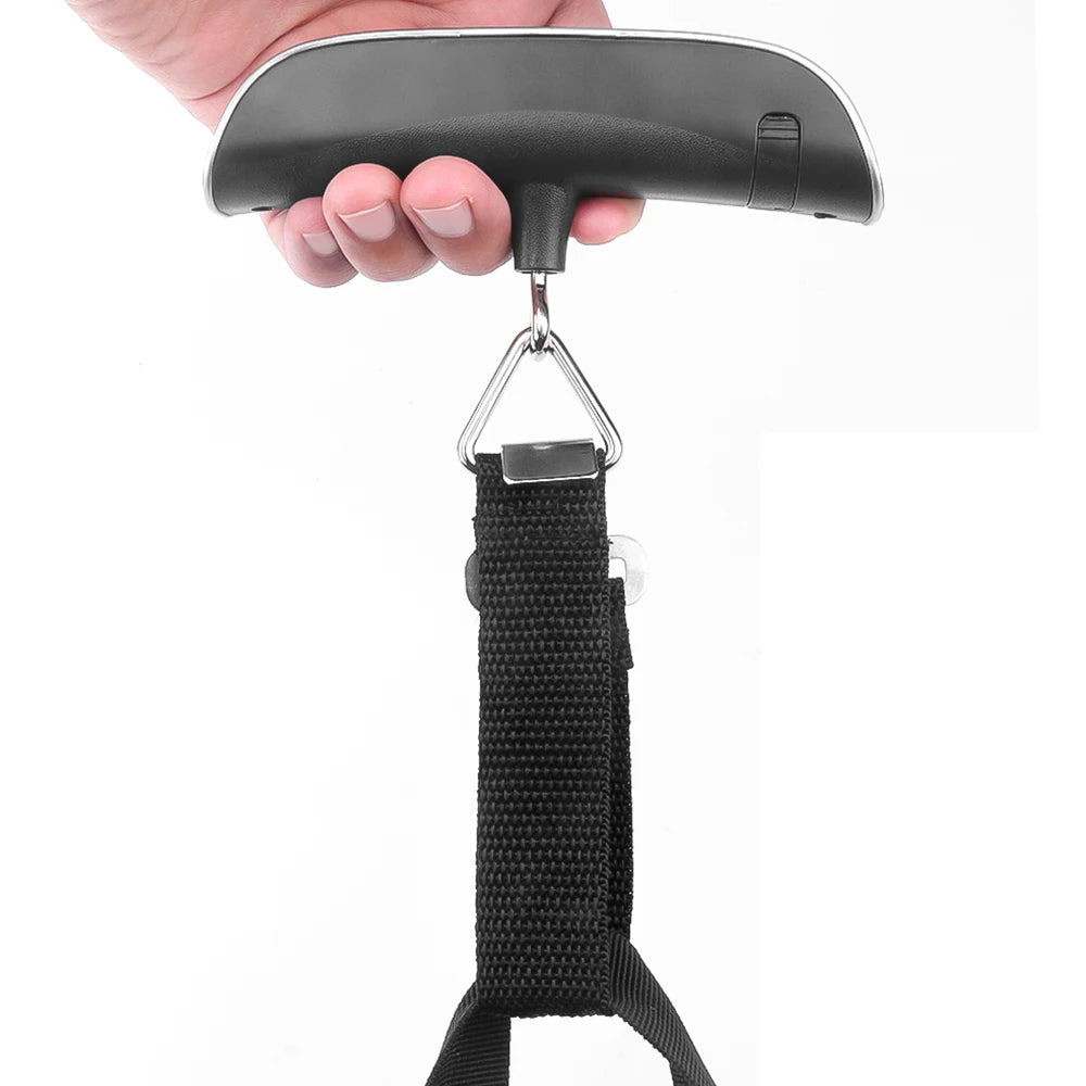 50kgx10g LCD Digital Scale Electronic Luggage Hanging Weight Scale Portabal Handheld Travel Suitcase Baggage Weight Scale