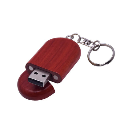Creative Bamboo and Maple Wood Customize Logo Walnut Pendrive with Key Chain Usb Flash Drive 4GB 8GB 16G 32GB Usb Stick 2.0 Gift