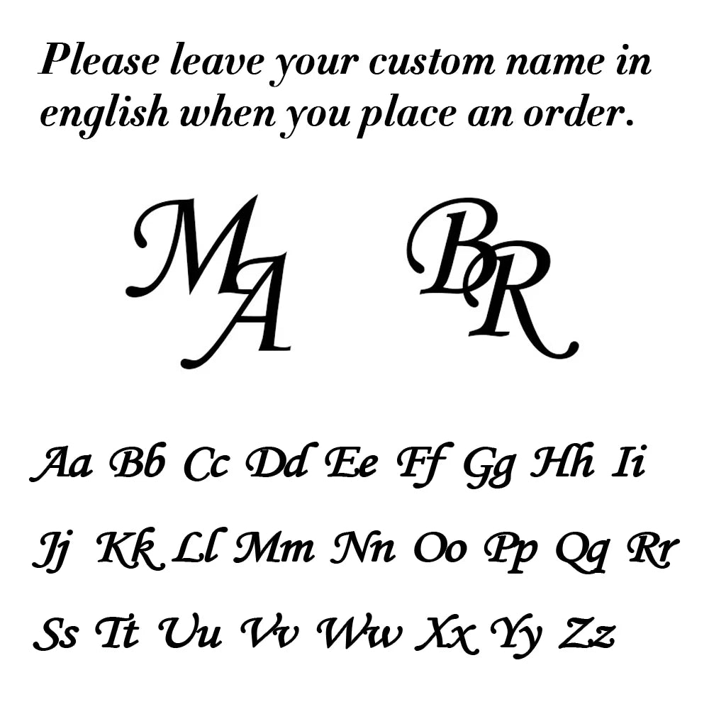 My Shape Custom Initials Brooch for Men's Suit for Casual Sweater Coat Personalized Letters Pins Badge Nameplate Brooch Jewelry
