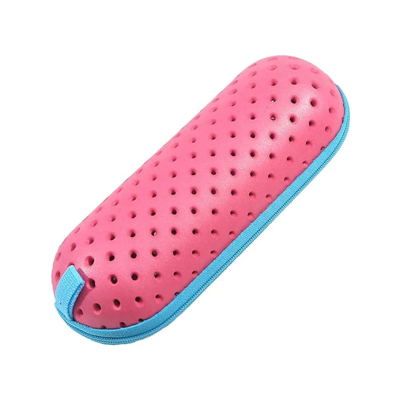 EVA Soft Swimming Glasses Organize Protector Glasses Case Swimming Gear Breathable Drainage Hole Portable Goggles Cover All Ages