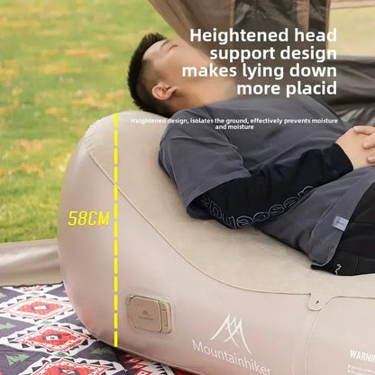 Mountainhiker Automatic Inflatable Fast Inflatable Air Sofa Bed Outdoor Portable Air Mattress Lazy Camping Sleeping Mat Uptaded