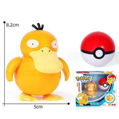 Pokemon ball deform Figure Pikachu Charizard Venusaur Blastoise Gyarados Solgaleo Lunala Action Figurine pokeball poke child Toy
