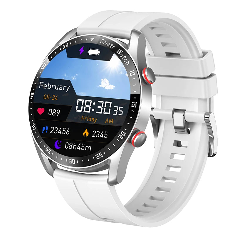 2026 NEW 1.5 inch Smart Watch Men Bluetooth Call Heart Rate ECG Health Fitness Sports Watch Waterproof Business Man Smartwatch