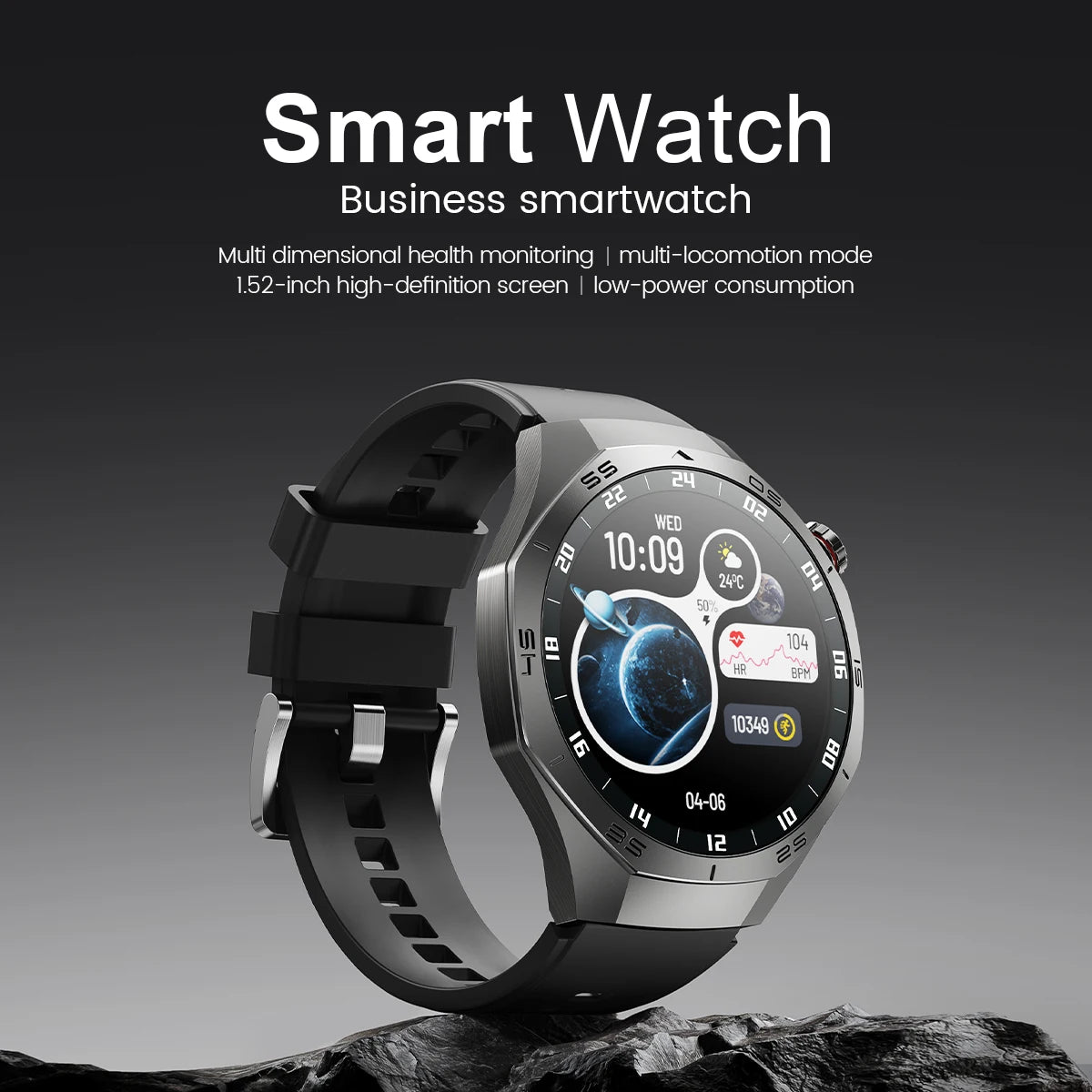 2026 Sports Watch 5 Pro GPS Track Smart Watches Men 1.52"AMOLED Full Touch Screen Waterproof Bluetooth Talk Smart Bracelet Hw12