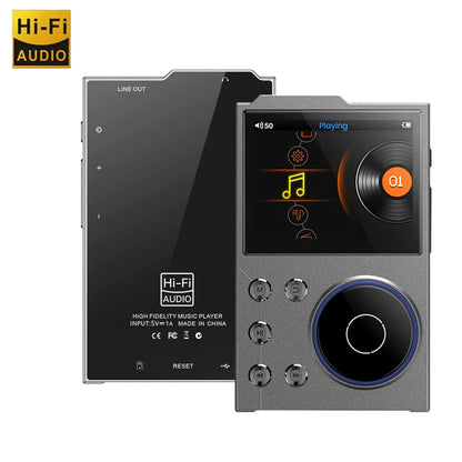 Hi-Fi Digital Audio MP3 Player Lossless DSD High Definition Portable MP3 Music Player Built-in 16GB Walkman Supports 20 Language