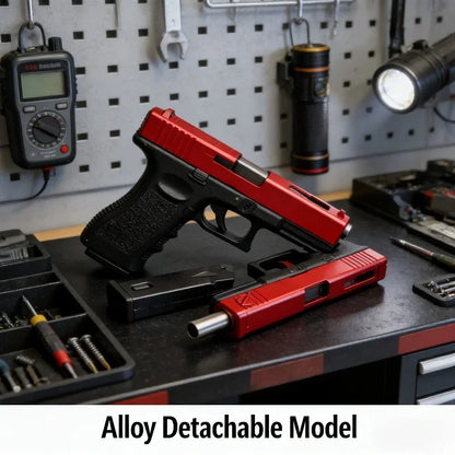 G18 Manual Bb Bullet Launcher - Realistic Design With Spare Magazine, Perfect For Outdoor Team Games