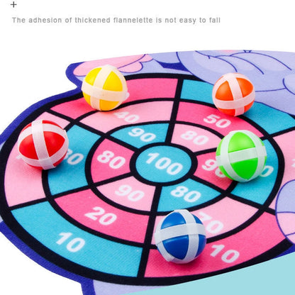 Sticky Ball Dart Board Target Sports Game Toys For Children Outdoor Party Toys Target Sticky Ball Throw Educational Board Games
