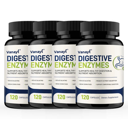 Digestive Enzymes for Bloating & Digestion - Fast-Acting 16 Enzyme Ingredients with Organic Prebiotics & Probiotics for Gut & Digestive Health