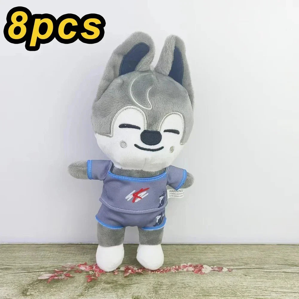 32style 23cm Plush Toy Kawaii Skzoo Stray Plush Cartoon Stuffed Animal Doll Kawaii Companion Toys Room Decor Children Gift