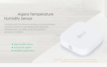 Aqara Temperature Humidity Sensor Zigbee Smart Air Pressure Environment Smart Control Smart Home For Xiaomi Mi Home Homekit App