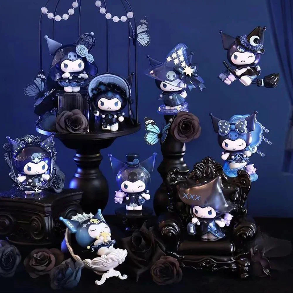 Sanrio Anime Figure Kuromi Blind Box Magic Festival Series Action Figure Dolls Surprise Bag Cute Collection Blind Box Toys Gift