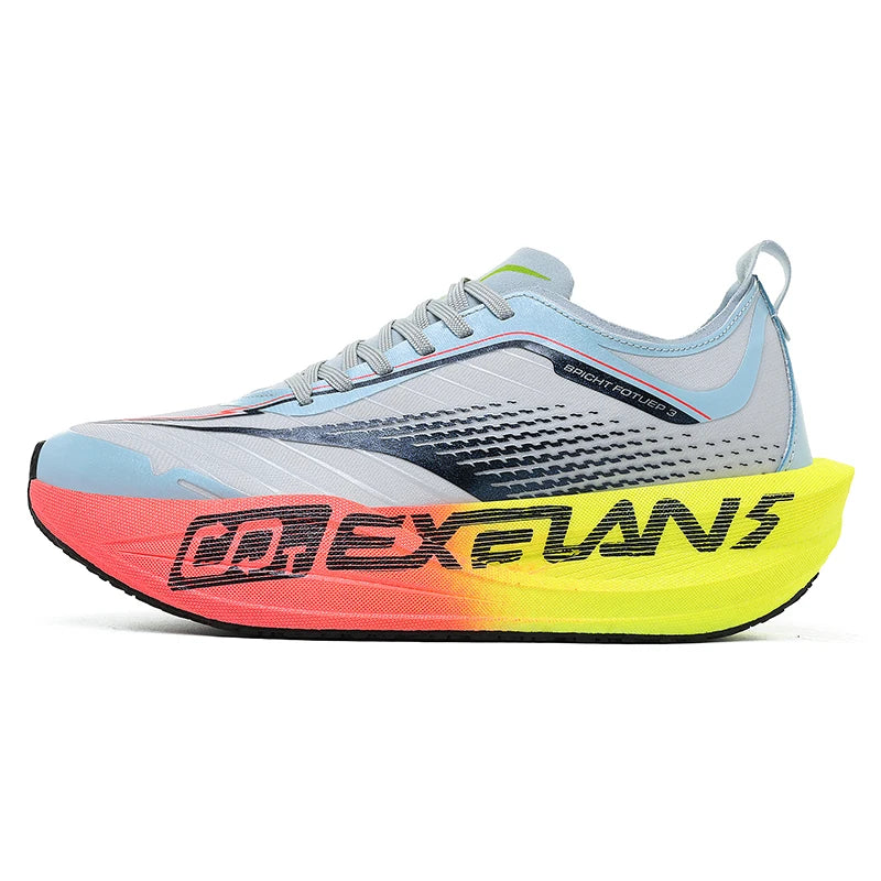 Men Running Shoes Carbon Board Marathon Speciality Sports Breathable Lightweight Women's Comfortable Athletic Sneakers