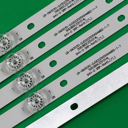 LED strip for Philips 50PUS6704/12 50PUS7504/12 50PUS6754/12 50PUS7855/12 LB-GM3030-GJ0D22505X9AMB2-2-J TPT500B5-U1T01.D