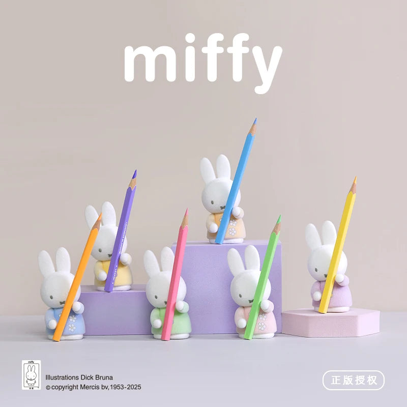 Original Kawaii Miffy Storage Rack Series Blind Box Multi Functional Storage Anime Peripheral Figure Doll Gift Toy