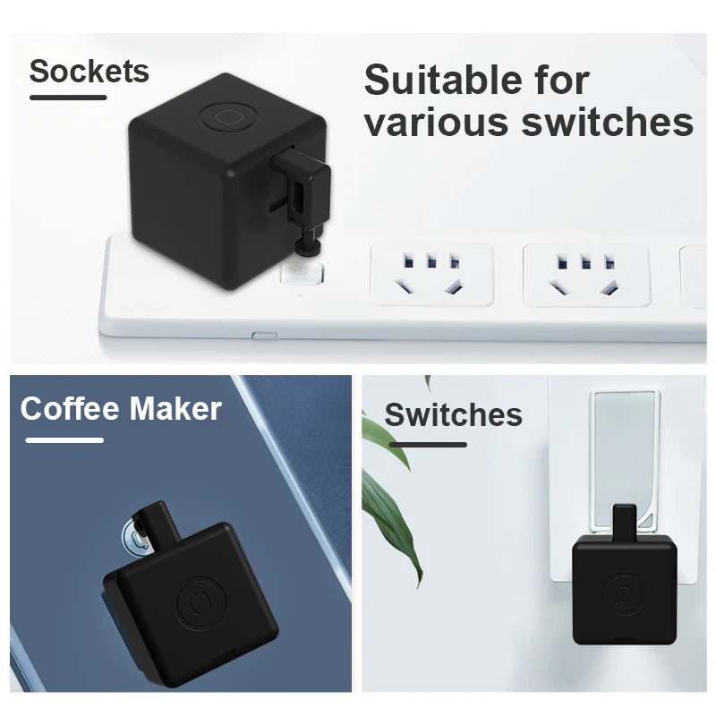 Tuya Zigbee Smart Fingerbot Switch Bot Remoter Garage Curtain Button Robot BLE Pusher Work With Alexa Google Home Voice Assitant