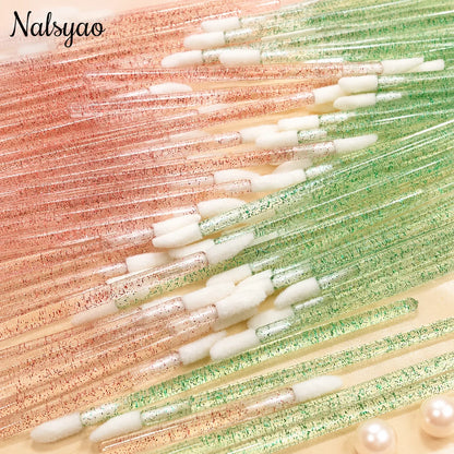 100/300PCS Disposable Lip Brush MakeupTool Beauty Accessories  Brushes Lipstick  Applicator Wands Wholesale Eyelashes Extension