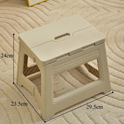 New model folding chair - Portable household folding chair - Outdoor camping portable small bench