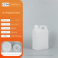 1/2/3/4/5/6/10L Plastic Airtight Bottle with Lid Food Grade HDPE Bucket Sealed Large-Capacity Oil Jerrican Gel Shampoo