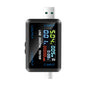 High-end 10 in 1 USB Type-C Voltmeter Ammeter Capacity Tester DC 4.5~36V 0-8A Multiple Fast Charging Automatic Detection
