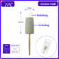 Dental Lab 2-in-1 Grinding Polishing Hand Tool for Pre-Sintered Zirconia Green State Zirconia Restoration Finishing Rotary Tool