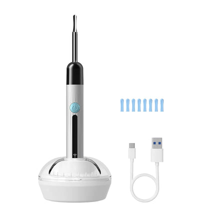 Visual WiFi Otoscope Camera 4.2mm 1080P HD Ear Picker for IOS/Android Ear Cleaning Wireless Endoscope with Ear Wax Removal Tools