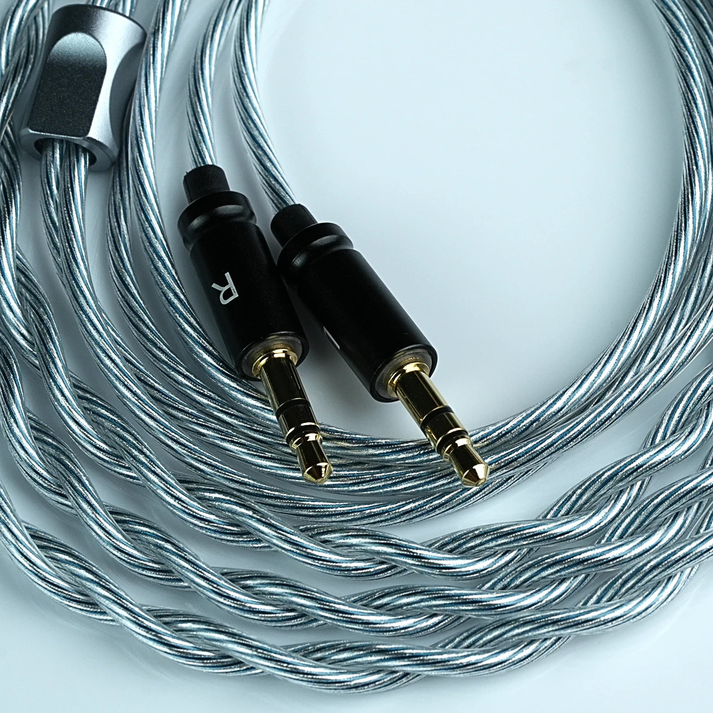 Trusted-50 Dual 3.5mm Upgrade Cable 3.5mm/4.4mm Balanced for Sennheiser HIFIMAN Audeze DENON SONY Fostex Headphones