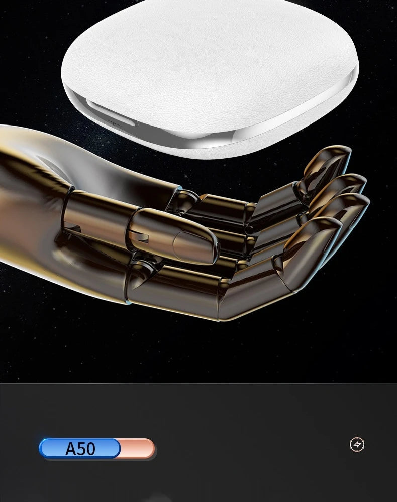 A50 AI Real Time Translation Earbuds 164 Languages Bluetooth 6.0 Wireless Smart Touch Control Clear Call Headphones