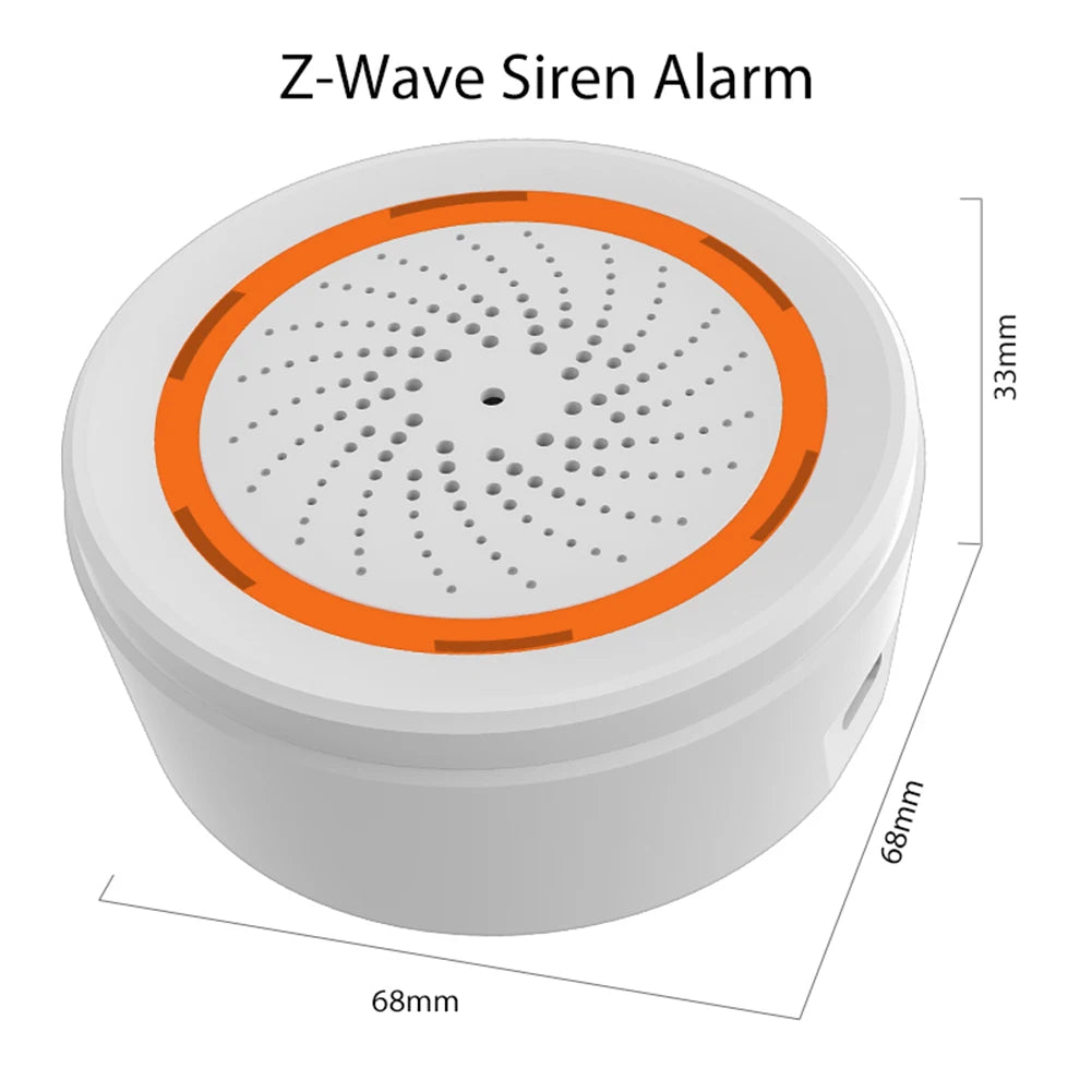 Tuya Zigbee Sound Light Sensor Smart Alarm Siren App Remote Control Home Security Protection System USB Sound Light Sensor