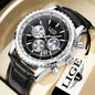Relogio Masculino LIGE New Men Watch With Full Steel Waterproof Luminous Quartz Watch For Men Fashion Military Date Chronograph