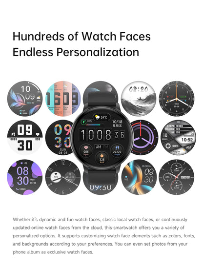 LIGE New Smart Watch Men Bluetooth Call Heart Rate Blood Oxygen Monitoring IP67 Waterproof Sports Men Smartwatch for Android ios